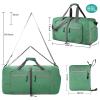 Dimayar 85L Travel Duffle Bag for Men Women - Foldable Duffel Bag with Shoes Compartment - Overnight Bags Waterproof & Tear Resistant(Forest Green) view 2