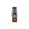 TRUGLO TFX PRO Handgun Sight | Compact Snag-Free Durable Shock-Resistant Glowing Tritium & Fiber-Optic Xtreme Night Sight with High Contrast Orange Front Ring, Compatible with CZ P10 Handguns view 2
