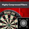 Viper by GLD Products Vault Deluxe Dartboard Cabinet with Integrated Pro Score, Dead On Dartboard, Toe Throw Line, and Black Mariah Steel Tip Darts,Mahogony Finish, One Size, Multicolor view 4