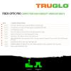 TRUGLO Fiber-Optic Pro Handgun Night Sight with Extra Fibers & Reflector Tape | Compact Durable Competition High-Visibility Sight for Handguns, Compatible with Springfield XD view 4