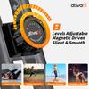 ATIVAFIT Exercise Bike Foldable Fitness Indoor Stationary Bike Magnetic 3 in 1 Upright Recumbent Exercise Bike for Home Workout (Grey) view 2
