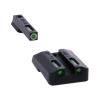 TRUGLO TFX Handgun Sight | Durable Shock-Resistant Compact Brightly Glowing Tritium & Fiber-Optic Xtreme Day/Night Sight, Compatible with CZ P10 Handguns view 1
