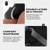 DAVID ARCHY Men's Briefs Rayon Made From Bamboo Underwear Pouch Breathable Super Soft Comfort 4 Pack (M, Navy Blue/Dark Gray) view 4