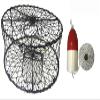 KUFA Sports Foldable Crab Trap with Float and Rope Combo (CT50+FWM103) view 1