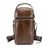 BULLCAPTAIN Genuine Leather Sling Bag Men Bags Small Shoulder Crossbody Bag for Men Everyday Casual Travel Messenger Bag Handbag view 4