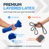 Pull Up Assistance Bands  Resistance Bands Set for Working Out (4-Pack)  Long Loop Power Band for Men and Women  Ideal for Crossfit, Stretching, Physical Therapy, Warm-Up & Home Gym Training view 4