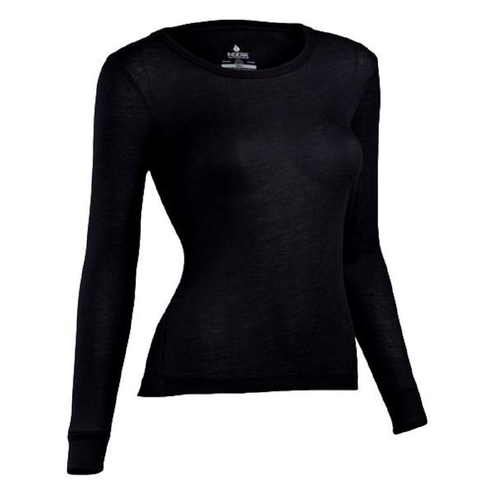 Indera Women's Performance Rib Knit, Black, 2X
