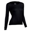 Indera Women's Performance Rib Knit, Black, 2X view 1