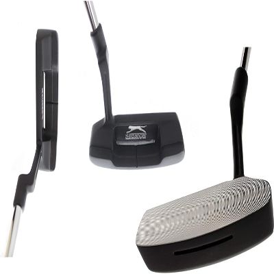 Men's Right Hand Cadet Length (34 Inch) Slazenger Offset Hosel (Ping Style) Putter: CNC Milled Face w/Insert; Right Hand + Cover