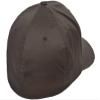 Flexfit Unisex Wooly Combed Twill Cap - 6277 (Dark Gray, Large/X-Large) view 2