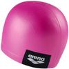 Arena Unisex Adult Logo Molded Silicone Training Swim Cap for Intensive Swimming Reduced Drag Durable Wrinkle Free Fit, Pink view 3