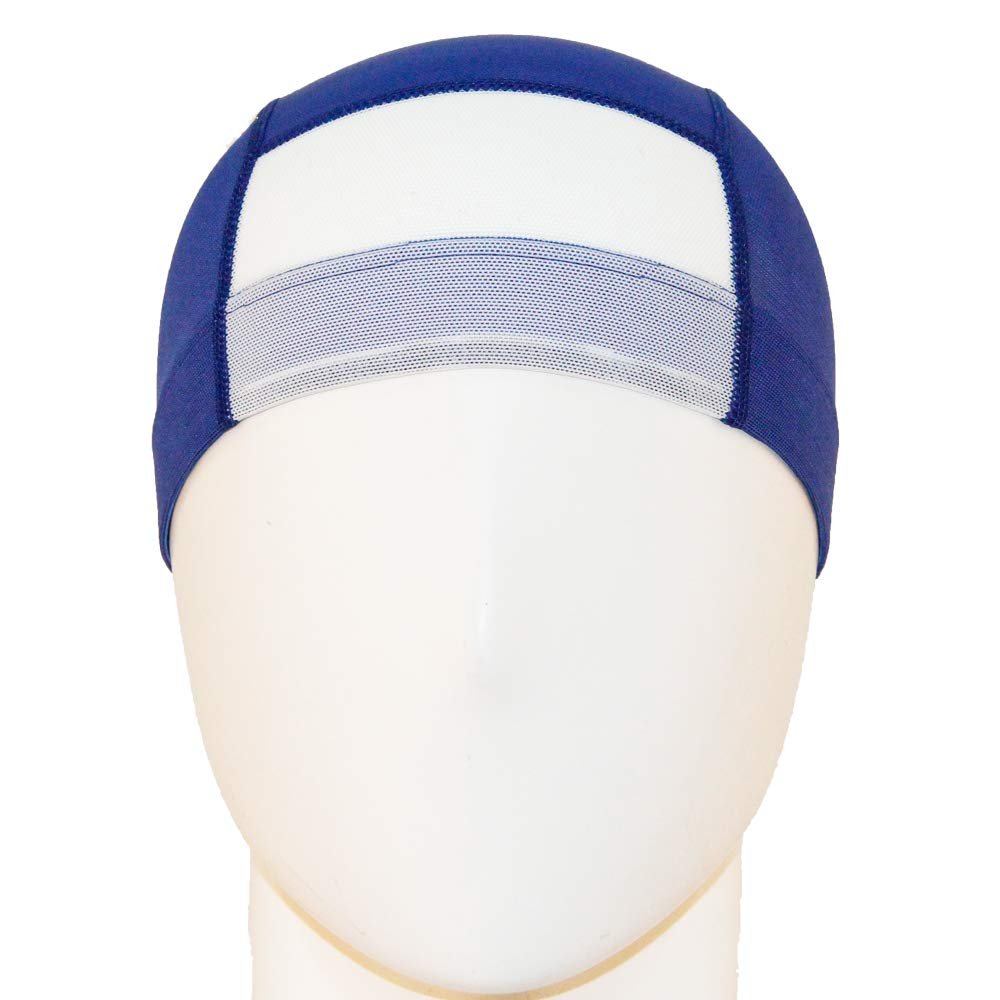 CNYE Japanese Mesh Swim Cap Light Weight High Resilience Strong Durable Breathable Swim Cap Mesh Cap for Wigs Solid Color Swimming Caps (RoyalBlue, L (18.1-22in))