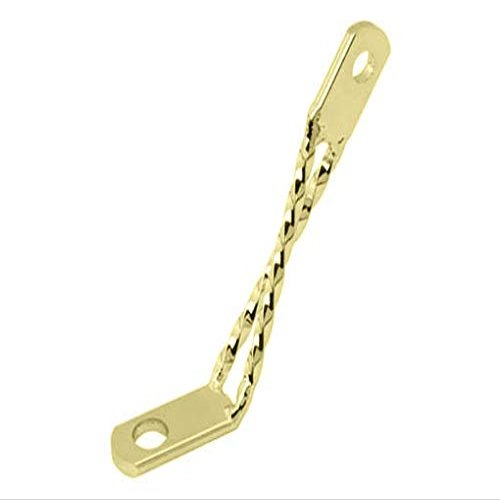 Lowrider Bike Double Twisted Light Bracket Gold.