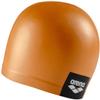 Arena Unisex Adult Logo Molded Silicone Training Swim Cap for Intensive Swimming Reduced Drag Durable Wrinkle Free Fit, Pinkish Orange view 2