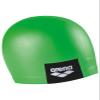 Arena Unisex Adult Logo Molded Silicone Training Swim Cap for Intensive Swimming Reduced Drag Durable Wrinkle Free Fit, Pea Green