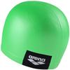 Arena Unisex Adult Logo Molded Silicone Training Swim Cap for Intensive Swimming Reduced Drag Durable Wrinkle Free Fit, Pea Green view 3