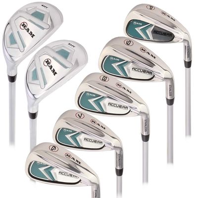 Ram Golf Accubar Ladies Right Hand Graphite Iron Set 6-PW - Free Hybrid Included