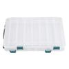 Tbest Double Sided Tackle Box,Lure Box,Lure Holder Hooks Lure Baits Storage Box Fishing Accessories Boxes Storage Containers Large Capacity Accessory(14 Slots) view 1