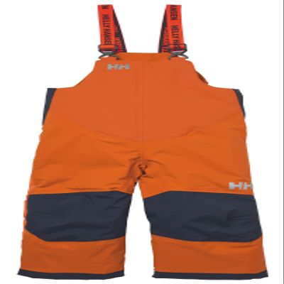 Helly-Hansen Kids Unisex Rider 2 Insulated Waterproof Windproof Breathable Bib Ski Pants, 278 Neon Orange - 2