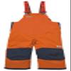 Helly-Hansen Kids Unisex Rider 2 Insulated Waterproof Windproof Breathable Bib Ski Pants, 278 Neon Orange - 2 view 1