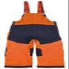 Helly-Hansen Kids Unisex Rider 2 Insulated Waterproof Windproof Breathable Bib Ski Pants, 278 Neon Orange - 2 view 4