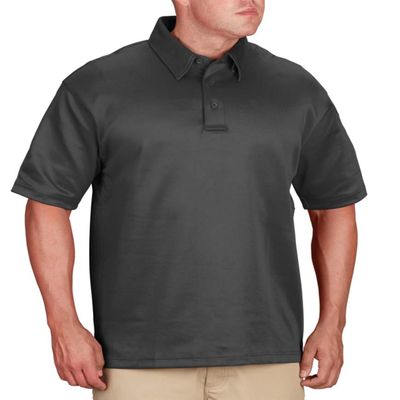 Propper Mens I.C.E. Performance Polo-Short Sleeve, Charcoal, 8X Large