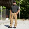 Propper Mens I.C.E. Performance Polo-Short Sleeve, Charcoal, 8X Large view 4