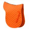 Rhinegold Cotton Quilted Numnah-Full-Tangerine view 1