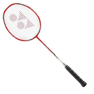 YONEX Voltric Badminton Racket with Full Cover Pre Strung High Tension Graphite Racquet (Senior, Voltric Lite (RED))