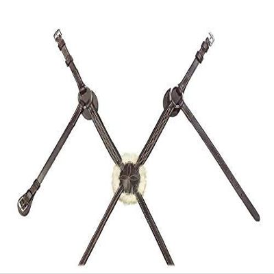 Shires Avignon Figure Eight Noseband (Full, Black)