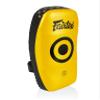 Fairtex KPLC5 Muay Thai Kickboxing Lightweight Thai Pads (Black/Gold) view 3