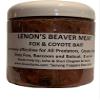 Lenon Lures Beaver Meat Fox and Coyote Bait - 8 oz Plastic Jar view 1