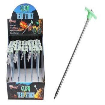Max Force 11-1859 Glow Tent Stake (4 Stakes)
