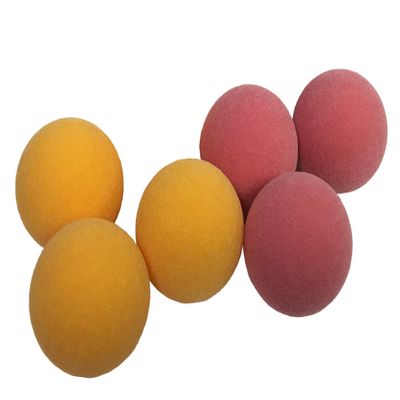 Mueller 6 Red & Yellow Textured Foosballs