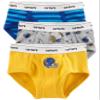 Carter's 3-Pack Cotton Briefs Yellow Sports-2-3 Print view 1
