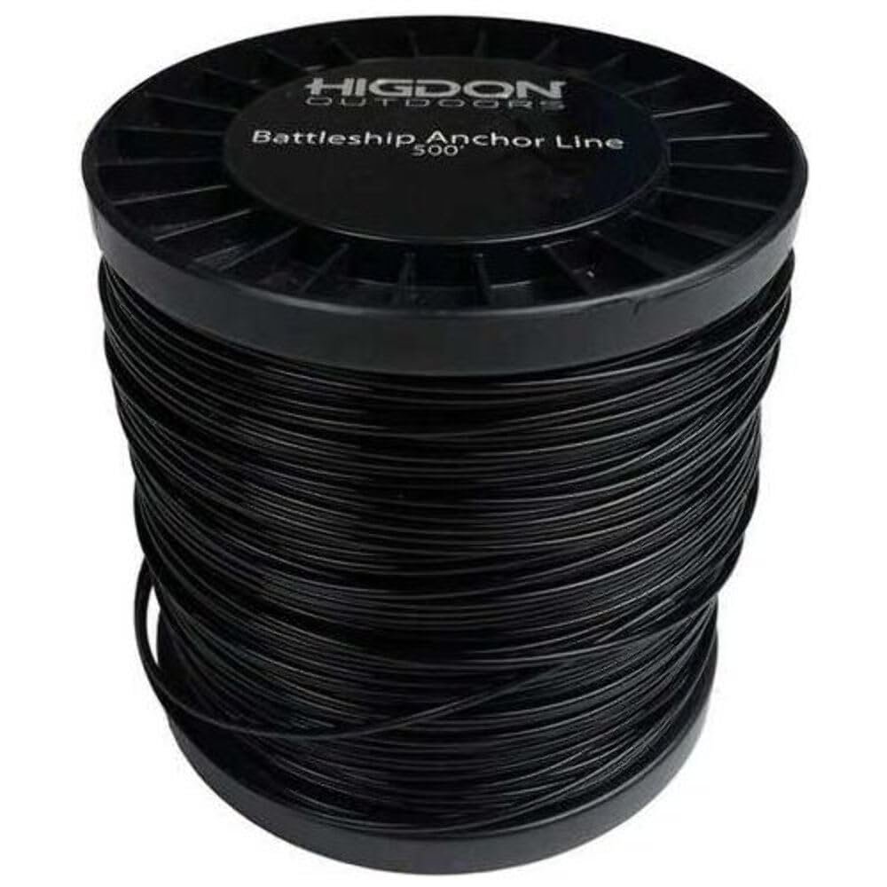 Higdon Nylon Non-Tangle Decoy Line  500 ft | Battleship Anchor Line for Floating Decoy Spreads | Twist-Free, Rugged Nylon Decoy Rigging Line | Waterfowl Hunting Accessories