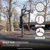 Rukket Basketball 12x13 Return Net Guard and Backstop, Hoop Rebound Back Netting Attachment for Yard, Home & Residential Use, Barrier System for Safety and Retention (XL Return Net) view 4