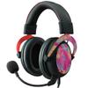 MightySkins Skin Compatible with Kingston HyperX Cloud II Gaming Headset - Magenta Summer | Protective, Durable, and Unique Vinyl Decal wrap Cover | Easy to Apply, Remove | Made in The USA view 1