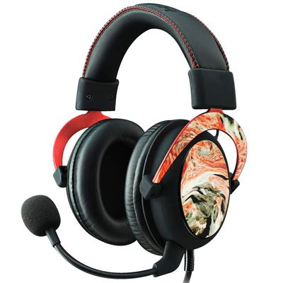 MightySkins Skin Compatible with Kingston HyperX Cloud II Gaming Headset - Marble Madness | Protective, Durable, and Unique Vinyl Decal wrap Cover | Easy to Apply, Remove | Made in The USA