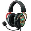 MightySkins Skin Compatible with Kingston HyperX Cloud II Gaming Headset - Crazy Tikis | Protective, Durable, and Unique Vinyl Decal wrap Cover | Easy to Apply, Remove | Made in The USA view 1