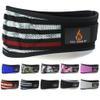 Fire Team Fit Weightlifting Belt, Weight Belt, Weight Lifting Belt for Men and Women, 6 Inch, Back Support for Lifting, Squat and Deadlifting Belt (Red Line, 30" - 34" Around Navel, Small) view 1