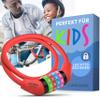 Bchel 60504209 Sekura Zahlenkombinationsschloss Individual 4-Digit Numbers, 10,000 Combinations Possible, red, 120 cm