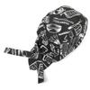 Almencla Chefs Skull Cap Women Catering Clubber,Cooks,Butchers Uniform Hat, Print, as described view 2