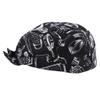 Almencla Chefs Skull Cap Women Catering Clubber,Cooks,Butchers Uniform Hat, Print, as described view 4