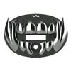 Loudmouth Football Mouth Guard - 3D Chrome Beast Football Mouthpiece, Fits Adult & Youth Ages 5+, Accessories Mouth Guard (3D Beast - Chrome Black/Silver) view 1