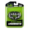 Loudmouth Football Mouth Guard - 3D Chrome Beast Football Mouthpiece, Fits Adult & Youth Ages 5+, Accessories Mouth Guard (3D Beast - Chrome Black/Silver) view 4
