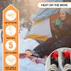 WORLD-BIO Toe Warmers with Adheasive - Long Lasting Safe Natural Odorless Air Activated Warmers - Up to 8 Hours of Heat - 10 Pairs view 3