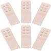Akstore 6 Pieces Women's Soft Comfortable Elastic Bra Extenders Bra Extension Strap 2 Hook 3 Row Lady's Bra Extender Bra Band (Skin Color) view 1