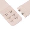 Akstore 6 Pieces Women's Soft Comfortable Elastic Bra Extenders Bra Extension Strap 2 Hook 3 Row Lady's Bra Extender Bra Band (Skin Color) view 4