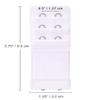 Akstore 6 Pieces Women's Soft Comfortable Elastic Bra Extenders Bra Extension Strap 2 Hook 3 Row Lady's Bra Extender Bra Band (White) view 2